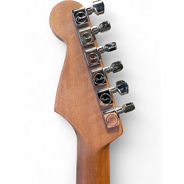 Used Fender American Acoustasonic Jazzmaster Sunburst Acoustic Guitar