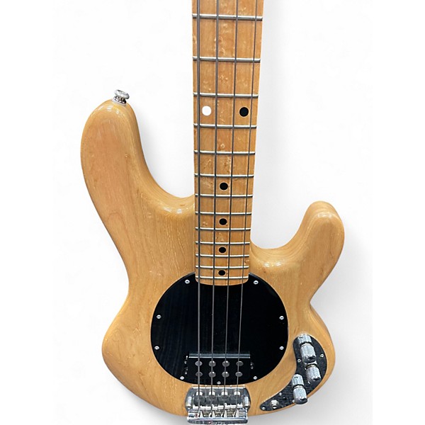Used 1985 Ernie Ball Music Man STING RAY Natural Electric Bass Guitar