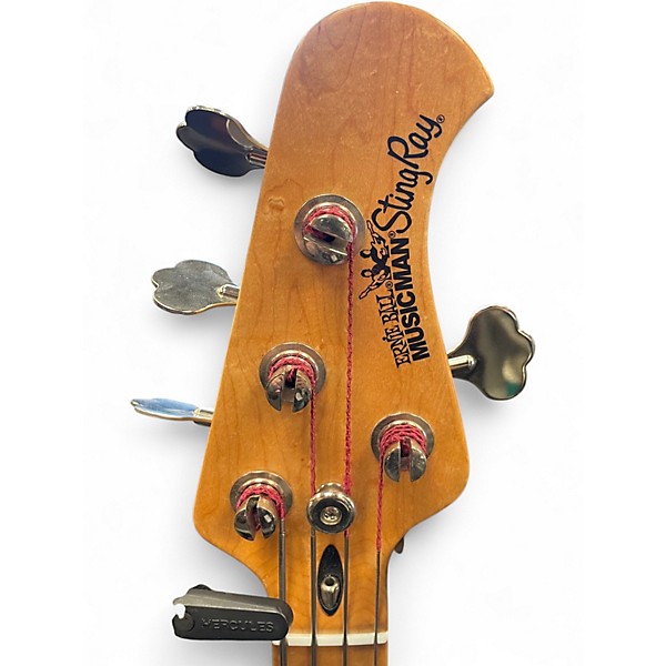 Used 1985 Ernie Ball Music Man STING RAY Natural Electric Bass Guitar