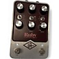Used Universal Audio Ruby Tp Boost 63 Amp Pedal Effect Pedal