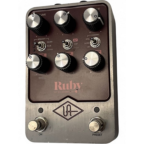 Used Universal Audio Ruby Tp Boost 63 Amp Pedal Effect Pedal