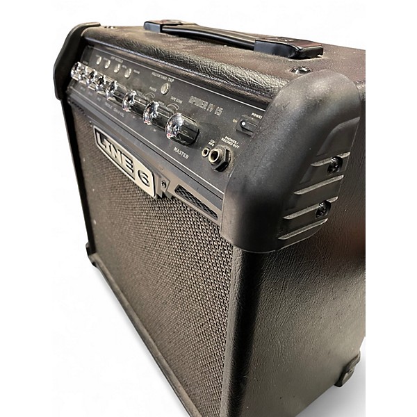 Used Line 6 Spider IV 15W 1X8 Guitar Combo Amp