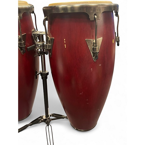 Used Pearl Primero Conga and Bongo Set 