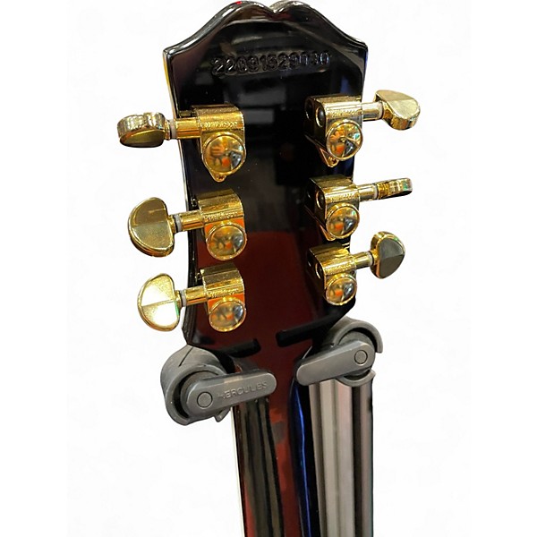 Used Epiphone Les Paul Custom BLACK Solid Body Electric Guitar