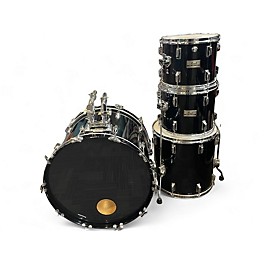 Used Pearl 4 Piece World Series Piano Black Drum Kit