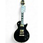 Used 2012 Epiphone Les Paul Custom Pro Black Solid Body Electric Guitar thumbnail