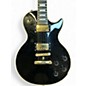 Used 2012 Epiphone Les Paul Custom Pro Black Solid Body Electric Guitar