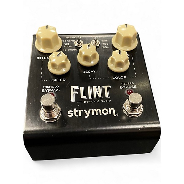 Used Strymon Flint V1 Tremolo and Reverb Effect Pedal