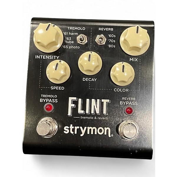 Used Strymon Flint V1 Tremolo and Reverb Effect Pedal