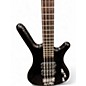 Used RockBass by Warwick Corvette $$ Black Electric Bass Guitar