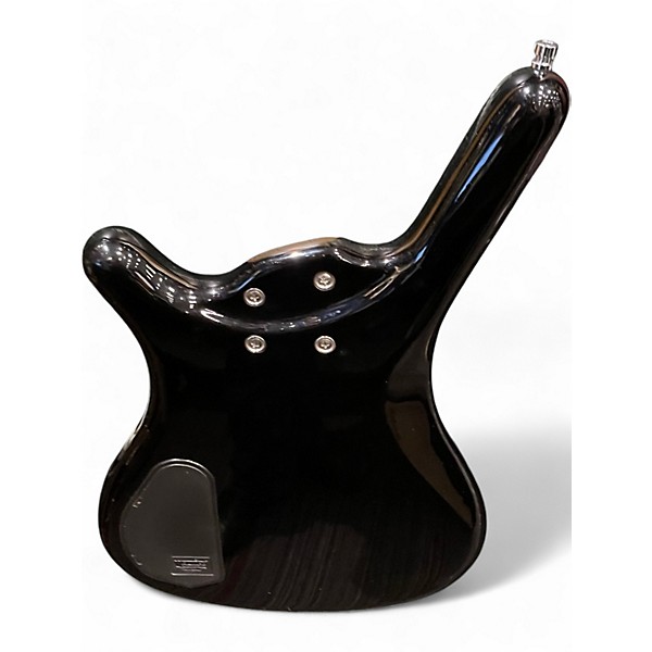 Used RockBass by Warwick Corvette $$ Black Electric Bass Guitar