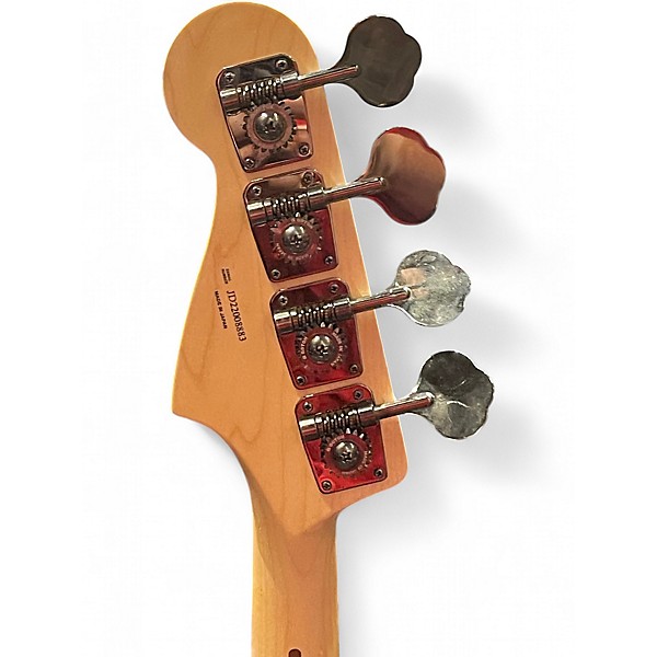 Used Fender Aerodyne Jazz Bass Black Electric Bass Guitar