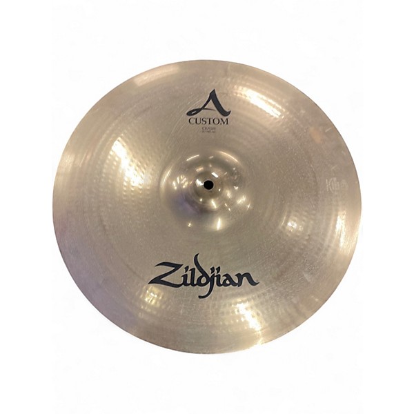 Used Zildjian 16in A Custom Crash Cymbal