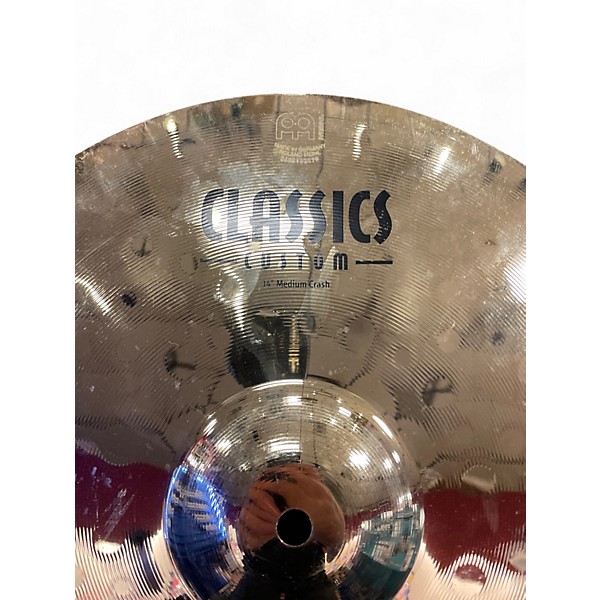 Used MEINL 14in Classic Custom Medium Crash Cymbal