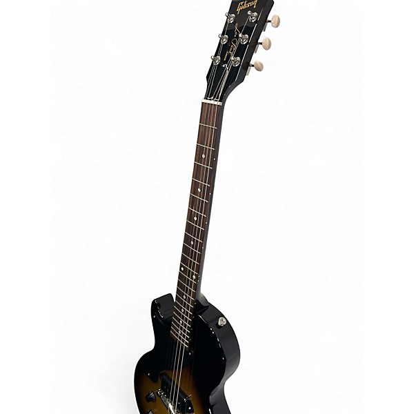 Used Gibson 1957 Reissue Les Paul Jr Left Handed Brown Sunburst Electric Guitar