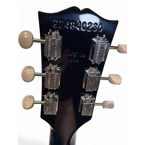 Used Gibson 1957 Reissue Les Paul Jr Left Handed Brown Sunburst Electric Guitar