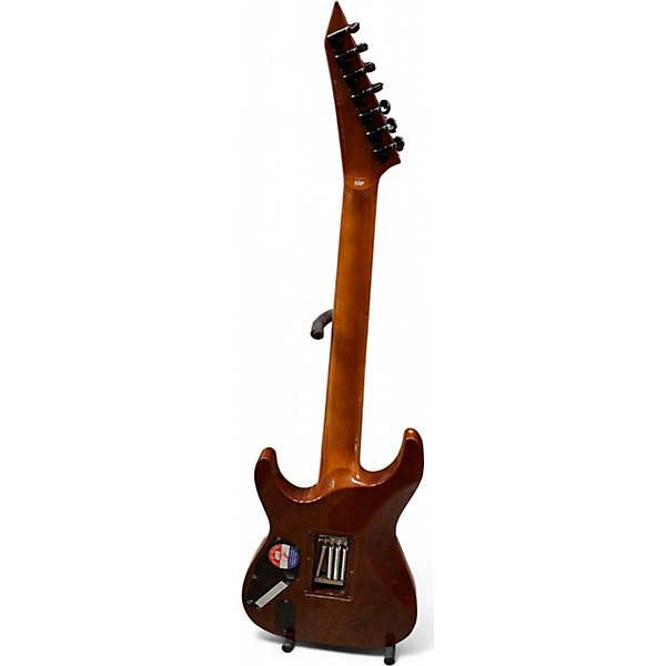 Used 2018 ESP ltd mh1007 black fade Solid Body Electric Guitar