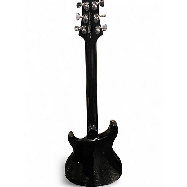 Used PRS SE Custom 24 Black Solid Body Electric Guitar