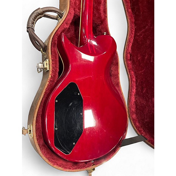 Vintage 1991 Yamaha weddington custom transparent red Solid Body Electric Guitar