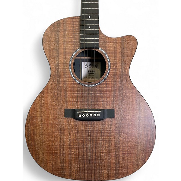 Used Martin X Series Special Natural Acoustic Electric Guitar