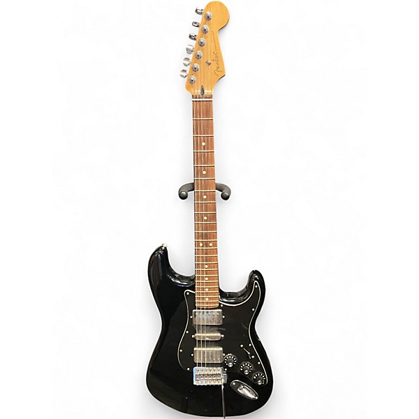 Used Fender Blacktop Stratocaster Black Solid Body Electric Guitar