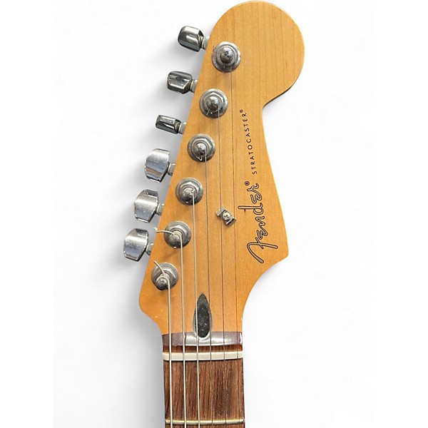 Used Fender Blacktop Stratocaster Black Solid Body Electric Guitar