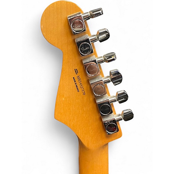 Used Fender Blacktop Stratocaster Black Solid Body Electric Guitar