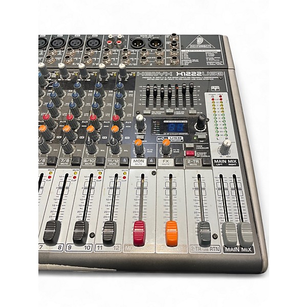 Used Behringer xenyx 1222 Powered Mixer