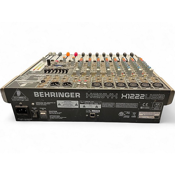Used Behringer xenyx 1222 Powered Mixer
