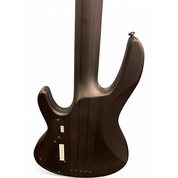 Used ESP LTD D5 5 String NATURAL BURST Electric Bass Guitar