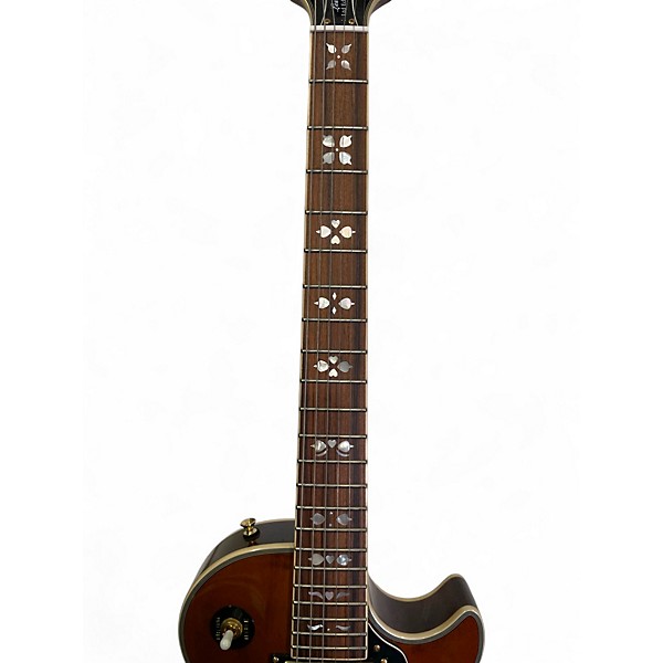 Used Epiphone les paul ltd ed custom natural Solid Body Electric Guitar