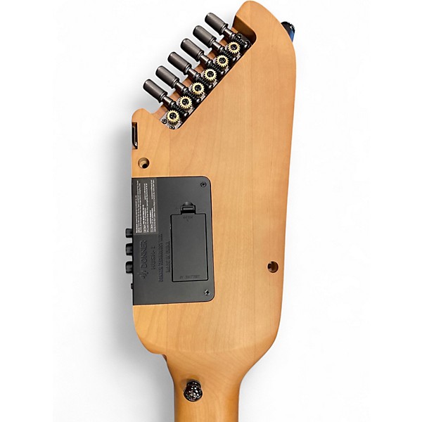 Used Donner HUSH 1 Natural Electric Guitar
