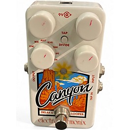 Used Electro-Harmonix Canyon Delay and Looper Effect Pedal