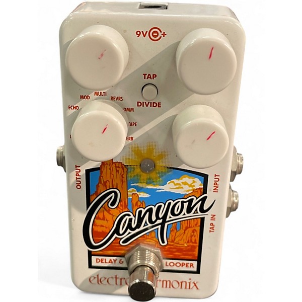 Used Electro-Harmonix Canyon Delay and Looper Effect Pedal