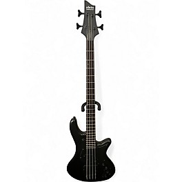 Used Schecter Guitar Research stealth 4 Black Electric Bass Guitar