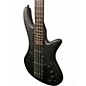 Used Schecter Guitar Research stealth 4 Black Electric Bass Guitar