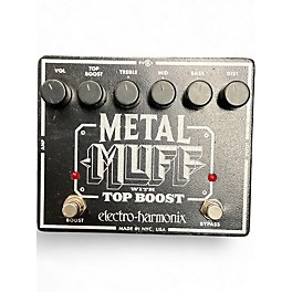 Used 2010s Electro-Harmonix Metal Muff Distortion With Top Boost Effect Pedal