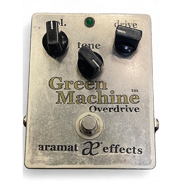 Used Aramat green machine overdrive Effect Pedal