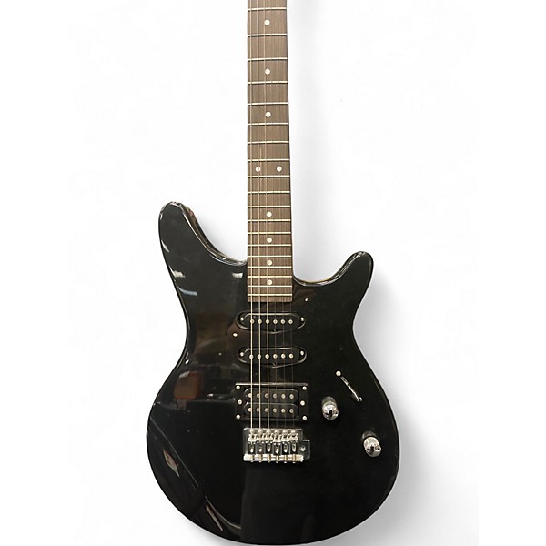 Used Rogue ROCKETEER Black Solid Body Electric Guitar
