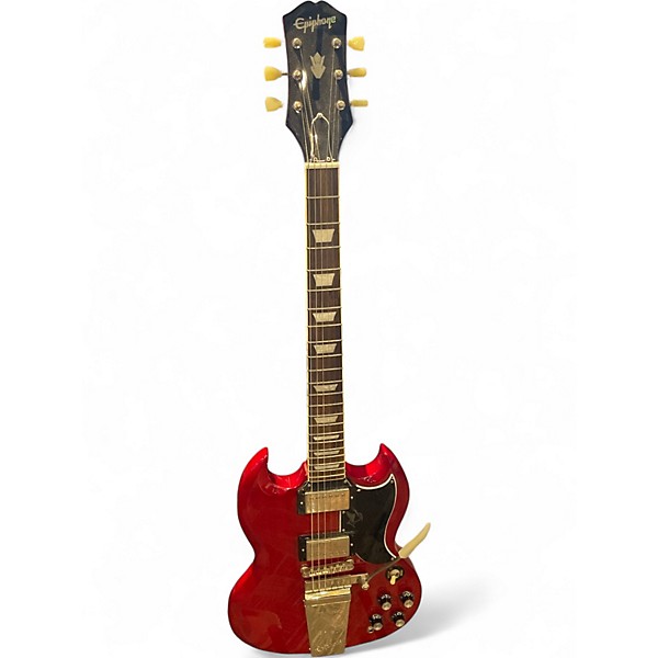 Used Epiphone SG STANDARD 61 MAESTRO VIBROLA VINTAGE CHERRY Cherry Solid Body Electric Guitar