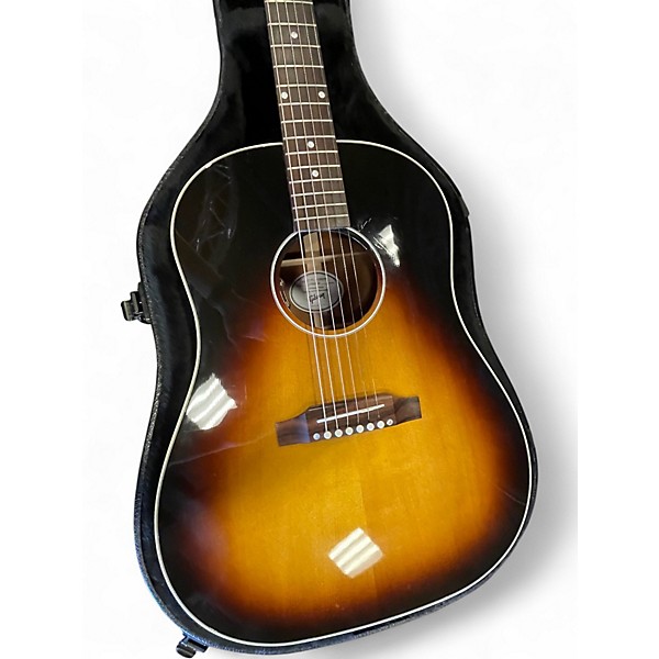Used Gibson J45 Standard 2 Color Sunburst Acoustic Electric Guitar
