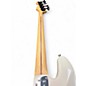 Used Fender Deluxe Jazz Bass Alpine White Electric Bass Guitar