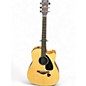 Used Yamaha FGX800C Natural Acoustic Electric Guitar thumbnail