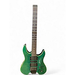 Used Steinberger SPIRIT GU7R Trans Green Solid Body Electric Guitar