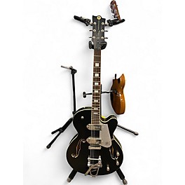 Used Reverend PETE ANDERSON PA1 Black Hollow Body Electric Guitar