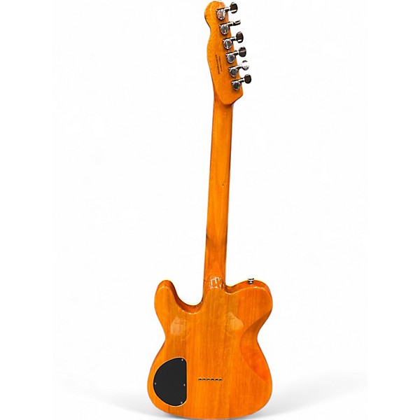 Used Fender Special Edition Custom Telecaster FMT HH Amber Solid Body Electric Guitar