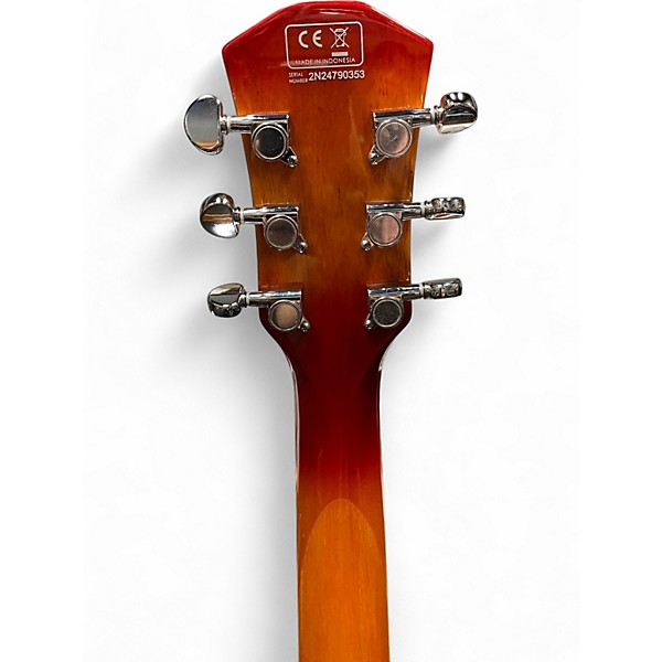 Used Sire Larry Carlton H7T Cherry Sunburst Hollow Body Electric Guitar