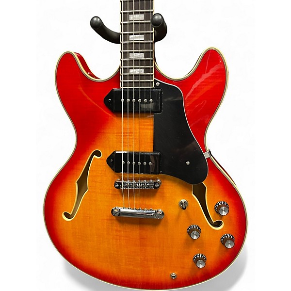 Used Sire Larry Carlton H7T Cherry Sunburst Hollow Body Electric Guitar