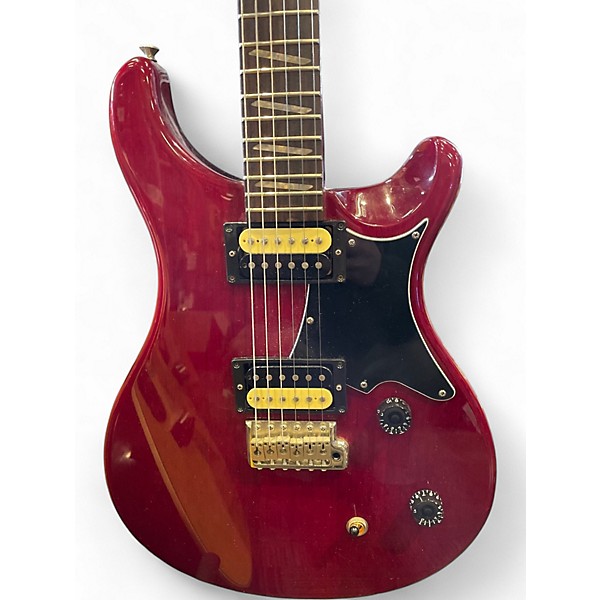 Used PRS SANTANA SE RED Solid Body Electric Guitar