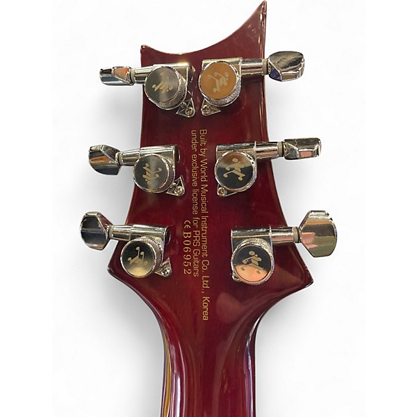 Used PRS SANTANA SE RED Solid Body Electric Guitar